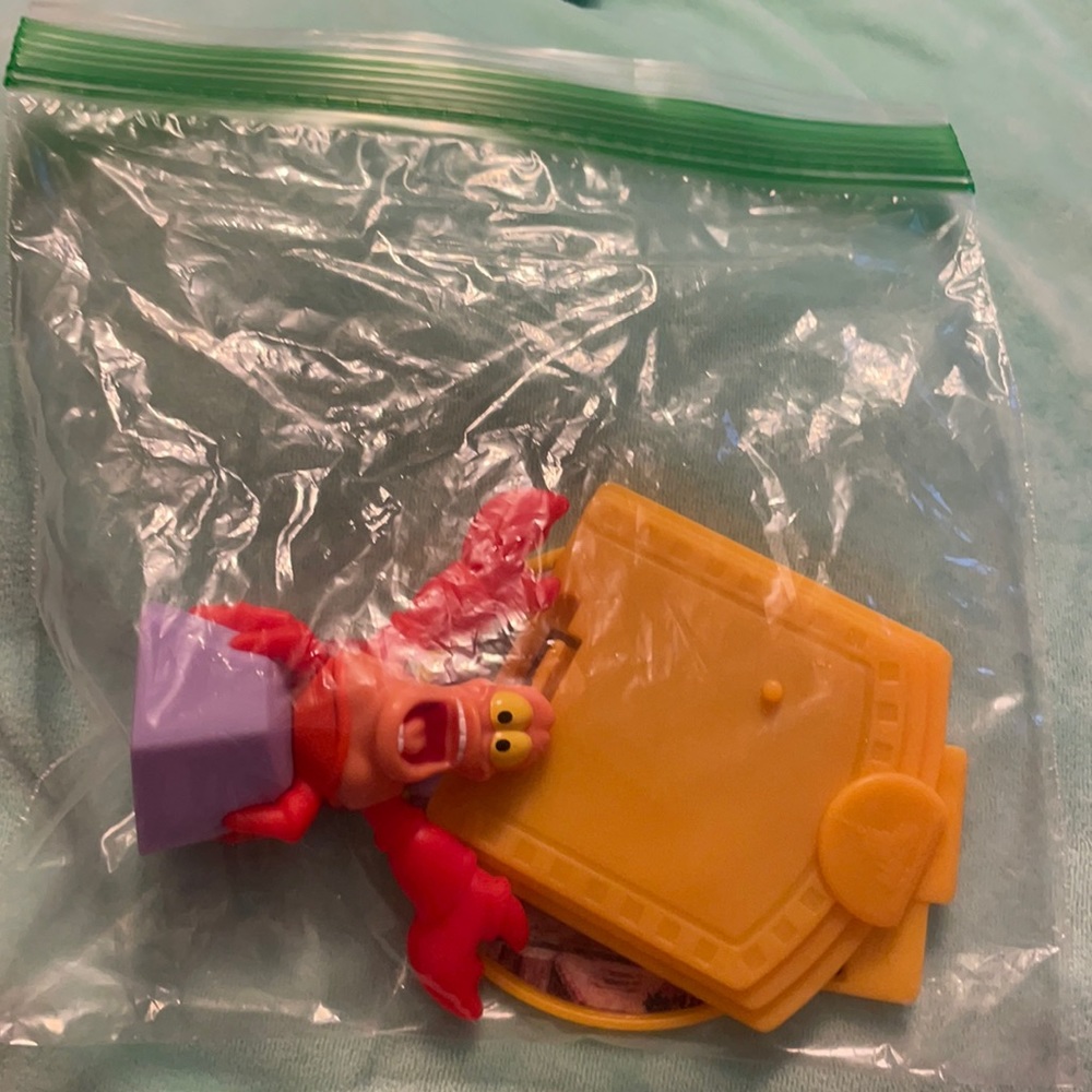 sebastian (#10) disney anniversary mcdonald’s toy - opened